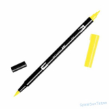 Tombow ABT Dual Brush Pen 055 Process Yellow