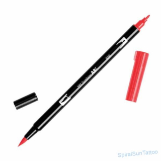 Tombow ABT Dual Brush Pen 856 Chinese Red