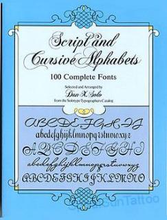 100 Script and Cursive Alphabets Complete Fonts